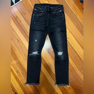 R13 Biker Boy Jeans Albany Size 24 NWT